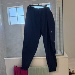 Butter soft stretch Scrub Pants Jogger Cargo Navy